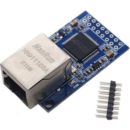 CH9121 UART Serial Port to Ethernet Network Module TCP/IP 51/STM32 3.3V 5V TTL Transmission Microcontroller Board