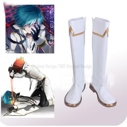 SOUND VOLTEX Tsumabuki Left Cosplay Shoes Boots Halloween Carnival Party Costume Accessories