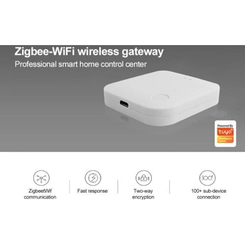 Tuya Zigbee 3.0 Smart Gateway Hub WIFI Remote Control Devices Smart Home Bridge Zigbee Smart Life APP Works With Alexa Google