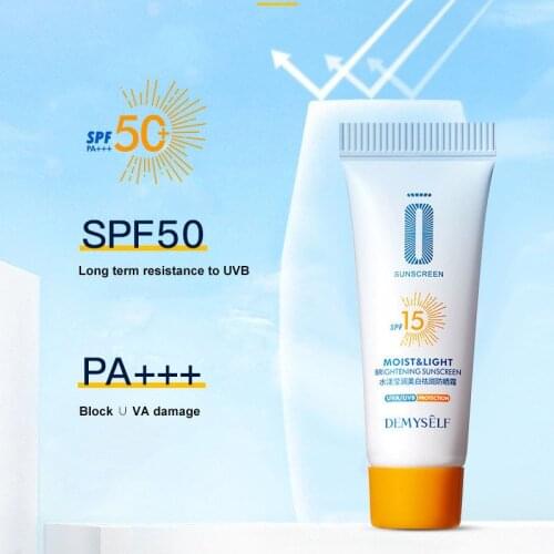 10g Anti-Aging Moisturizing Sunscreen Whitening Cream SP 15 Facial Sunblock Face Body Care Protective Cream Sunscreen Cosmetic