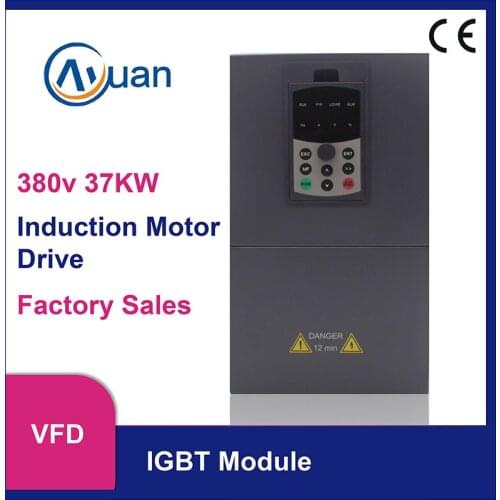 37KW VFD Inverter Frequency converter 37kw AC driver vector /torque control 3PHASE 380V 600Hz for CNC high speed spindle motor