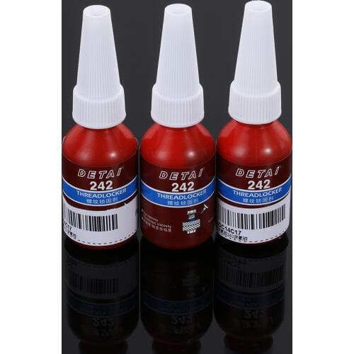 242 Screw glue 10ml Blue Anti-pressure Wire Sealing Anaerobic Glue Anti-corrosion Thread Locking agent Anaerobic adhesive