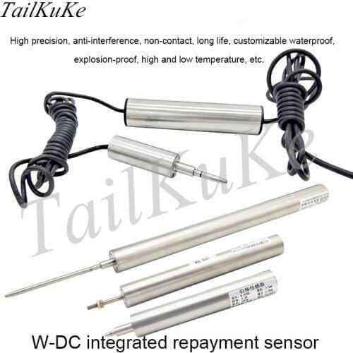LVDT High Precision Displacement Sensor Differential Position Sensor Non-contact Principle Ranging Sensor