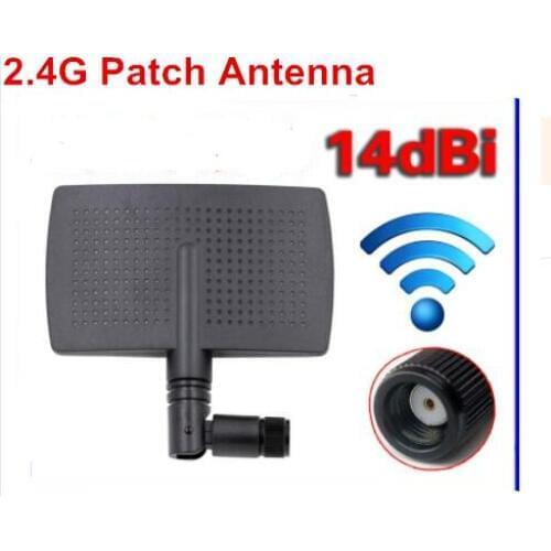 2.4G PCB patch antenna SMA male high gain 14dBi wifi router aerial