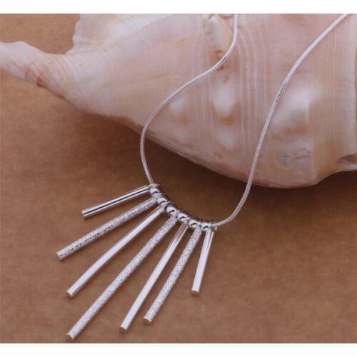 AN508 Wholesale silver plated Necklaces for women silver 925 jewelry fashion jewelry pendant /bjeakala auaajlha