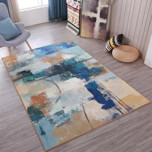 Interior Doormat Flower Blooming Rich and Honorable Landscape Scenery Bathroom Home Living Room Decorative Carpet