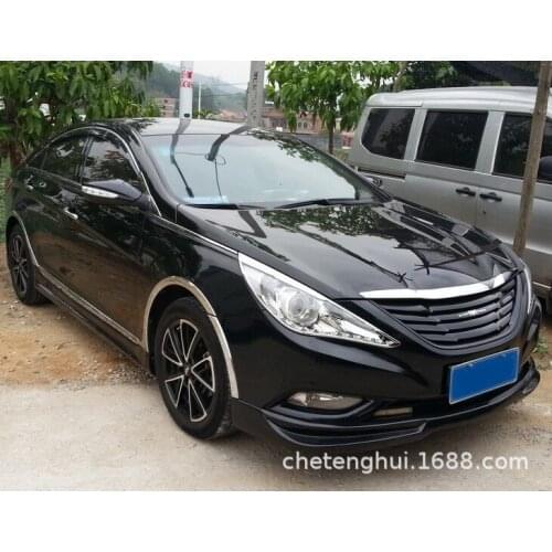 Suit For Sonata Modern Eight Generation Small Surround Front and Rear Lip Side Skirt Auto Modification Parts