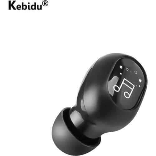 Mini Wireless Bluetooth 5.0 Earphone Sport Headset with Mic Handsfree in Ear Earbuds For Samsung Huawei All Phone Earphones