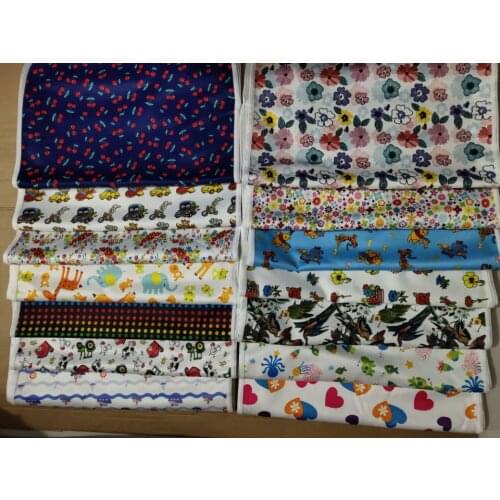 Reusable Baby Changing Mats Cover Baby Diaper Mattress Diaper for Newborn Cotten Waterproof Changing Pats 50pcs
