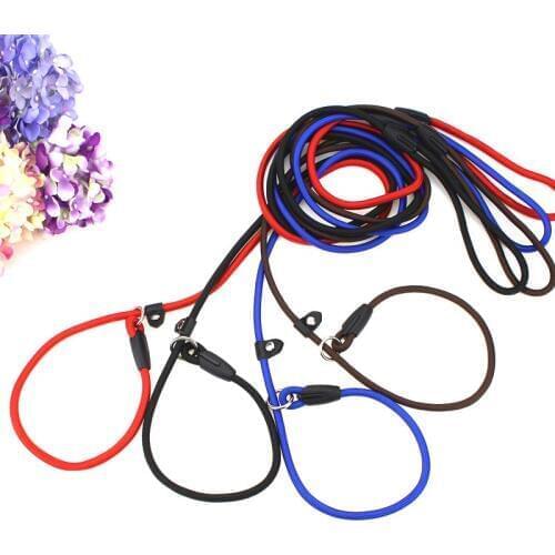 Pet Leash Rope Nylon Adjustable Training Walking Lead Strap Large Medium Small Dog Traction Harness Collar Pets Leashes 899
