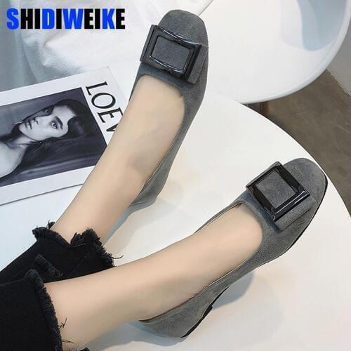 2021 New Arrival Women Flats Shoes Shallow Flat Fashion Spring Autumn Women Shoes Loafers Casual Soft Flat Zapatos Mujer n640