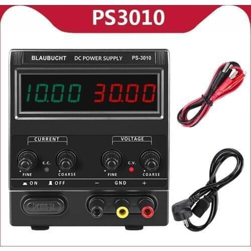 BLAUBUCHT 60v 5a Laboratory Adjustable Power Supply, 220V/110V Can Be Switched At Will, DC Regulator, 30v 10a Switch Power