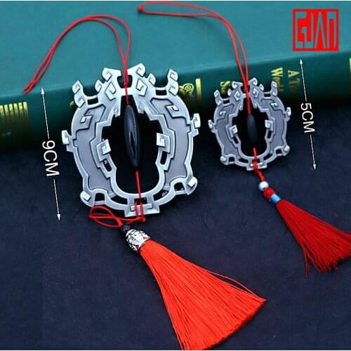 Zinc Alloy Weapon Hero Character Yin Tiger Symbol Large Model Lan Wangji Zinc Alloy Weapon Accessories