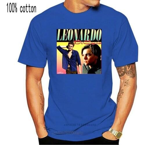 Leonardo Dicaprio Shirt Leonardo Homage Tees Celebrities 90S Aktor Famous Fashion Classic Tee Shirt