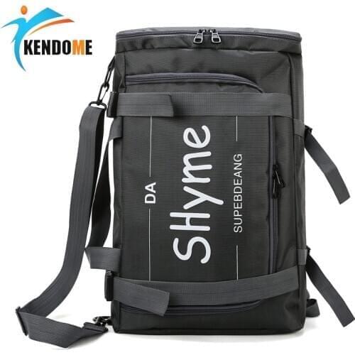 Large Sports Backpack Men Gym Bag For Women Fitness Waterproof Oxford Shoulder Bags Casual School Bags For Boys 4 Colors Mochila