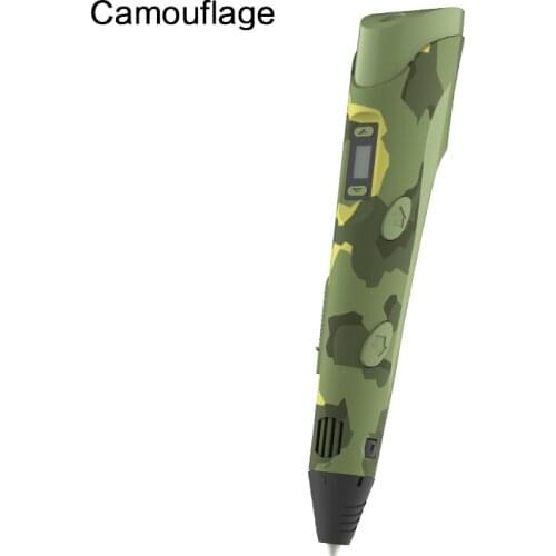 Digital Display Intelligent 3D Printing Pen DIY 3D Graffiti Painting Pens with USB Cable PUO88