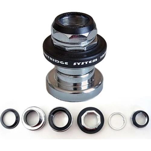 Bike Retro Headsets Inner Diameter 25.4mm 30mm Fixed Gear Road Bearing Vintage Headset Aluminium Alloy Part Inner 22.2mm