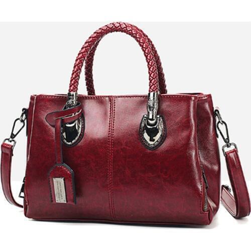 Women Handbags Ladies PU LeatherLarge Capacity Female Casual Tote Bags Quality Female Shoulder Bags Bolsas For Femme