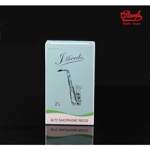 High Quality 10pcs/ Box Eb Alto Saxophone Sax Bamboo Reeds Strength 3.0 for Option