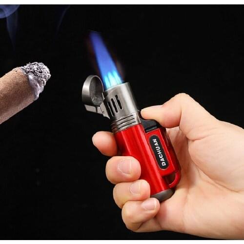 High Power Jet Three Torch Turbo Lighter 1300C Metal Lighter Butane Gas Adjustable Cigarette Accessories Lighter Spray Gun