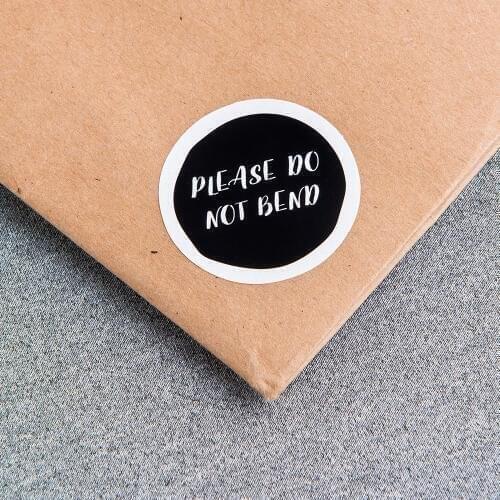 #23BGJ-40mm Commodity stickers, bread, milk, yogurt packaging, gift box labels, birthdays, logos, personalized custom stickers