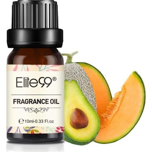 Elite99 Avocado&Cantaloupe Fragrance Oil 10ml Essential Oils For Humidifier Perfume Black Opium Japanese Magnolia Orange Blossom