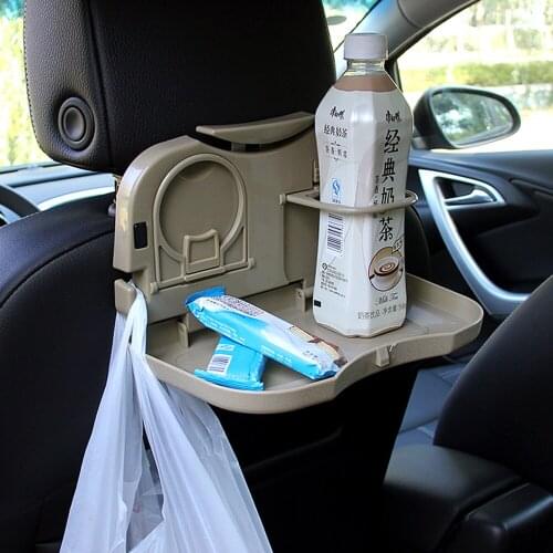 Car Accessories Holder Stand Desk Car Back Seat Table Auto Drink Food Cup Tray car folding table car cup holder