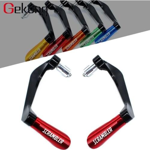 For DUCATI Scrambler 400 800 Scrambler800 Scrambler400 Motorcycle CNC Handlebar Grips Brake Clutch Levers Guard Protector