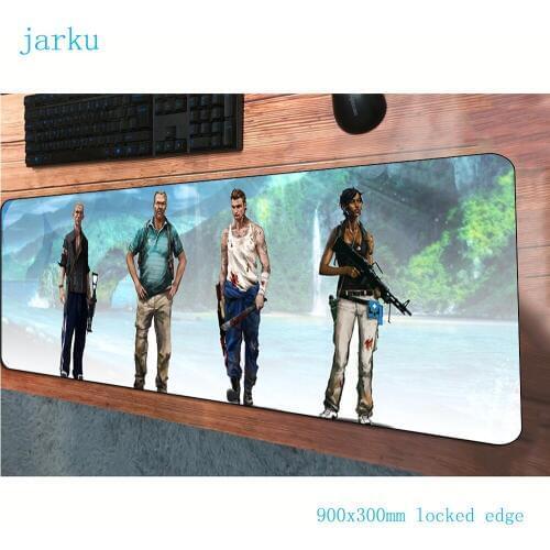 Far cry pad mouse gadget computer gamer mouse pad 900x300x3mm padmouse big xl mousepad ergonomic gadget office desk mats