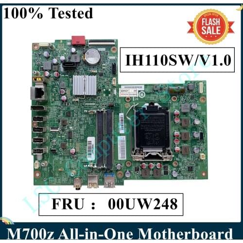 LSC For Lenovo ThinkCentre M700z All-in-One Motherboard 14072-1 IH110SW/V1.0 DDR4 FRU 00UW248 100% Tested