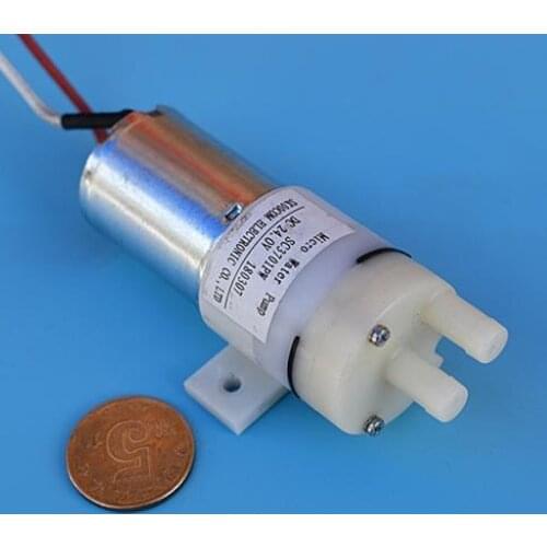 DC 24V Micro Self-priming Pump 370 Water Pump Vacuum Pump Mute Water Pump Diaphragm Pump for Drinking Fountains Water Purifiers