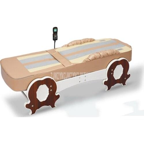 Multifunctional 12+1 Mode Hot Jade Physical Therapy Thermotherapy Bed Orbital Jade Infrared Vibration Body Health Massage Bed