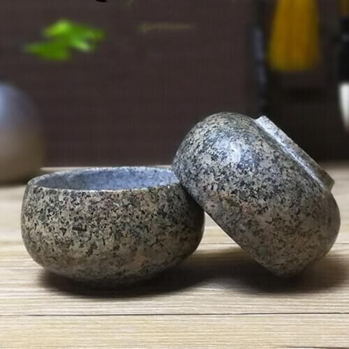 Natural Stone Tea Master Cup High Quality Health Care Teacup Creative Home Decor Tea Bowl Accessories