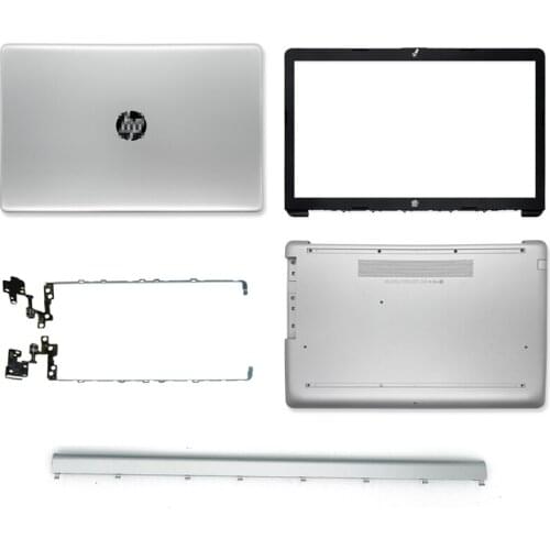 New Original Laptop/LCD Back Cover/Front Bezel/Bottm Case /Hinges For HP Pavilon 17-BY 17-CA Top Case Serise Silver