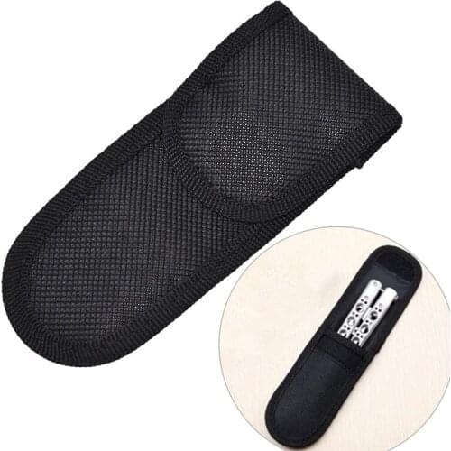 Outdoor Flashlight Holder Waist Pack Camp kit Tool Fold Knife Plier Bag Pouch Case Sheath Nylon belt loop Pocket Carry Storage