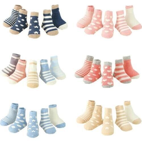 High Quality Newborn Socks Thicken Cartoon Comfort Cotton Kids Boy New Born Baby Girl Socks Meia Infantil