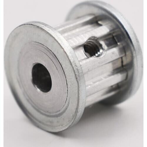 T5 Type 14 Teeth 5/6/6.35/7/8/10/12mm Inner Bore 5mm Pitch Timing Pulley 11/16mm Width Trapezoid Teeth Shaped Synchronous Wheel