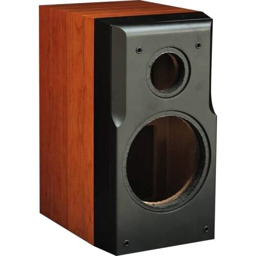 1 Pair Cherry Veneer 6.5 Inch 7 Inch 8 Inch Real Veneer Bookshelf HiFi Speaker Empty Cabinet Diy Speaker Box