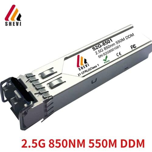 2.5G SFP 300m 850nm LC SFP Module Factory Price Compatible Mikrotik cisco router Aruba hp transceiver