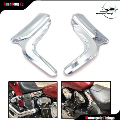 Brand new For Indian Scout Models Motorcycle 2015-2020 est1901 Mid-Frame Accents Frame Cover Accessories Modified electroplating