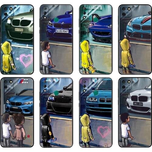 Black tpu Case For Huawei Y9S Y6S Y8S Y5P Y7P Y8P Case For Huawei Y5 lite Prime Y6 2019 Cover Boy Watch Sports Car JDM Drift