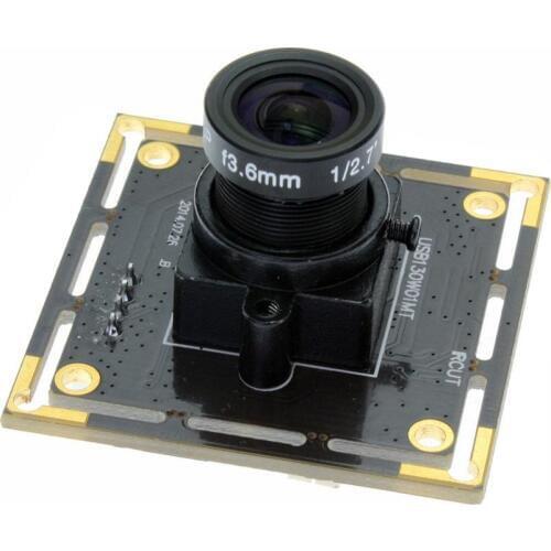 ELP 1.3 mp 960p HD cmos AR0130 0.01lux low light security 3.6mm lens small CCTV USB Camera Module HD for atm, kiosk