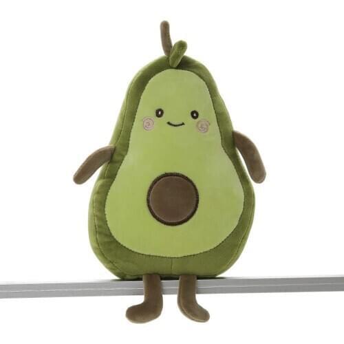 28cm Stuffed Toy Avocado Plush Toy Cartoon Fruits Soft Mini Kawaii plush Doll Toys For Girls Boys Doll Pendant pusheen toys
