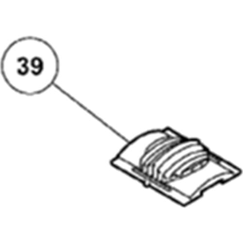 Toggle button for HIKOKI DS14DL DS18DL DV14DL DV18DL 324137