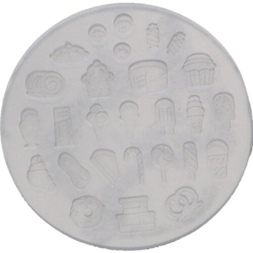 Mini Food Dessert Sushi Epoxy Resin Mold Cake Candy Chocolate Silicone Mould