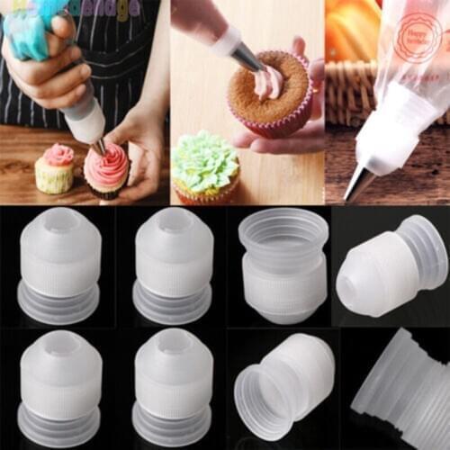 Fashion Icing Piping Nozzles Tips Cake Decorating Converter Coupler Pastry Tool Home Tips