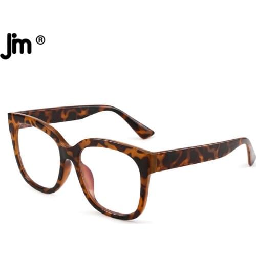 Oversized Square Anti Blue Light Glasses for Women Fashion Cute Computer Glasses