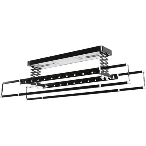 Oem smart porch folding clothes dryer retractable balcony automatic clothes line electric drying rack