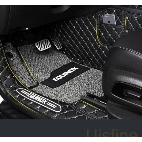 Foot pad surrounded by wire ring threshold Environmental protection odorless Accessories For Chevrolet Equinox 2017 2018 2019