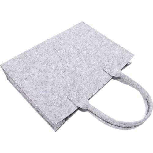 Portable Felt Fashion Handbag Purse Handbag Large Capacity Organizer Shoulder Bag